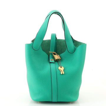 Hermes Picotin Lock Bag Clemence PM