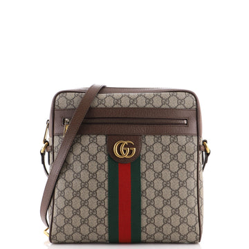 Gucci Ophidia Messenger Bag GG Coated Canvas Medium