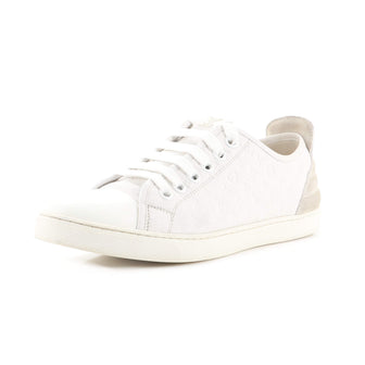 Louis Vuitton Monogram Womens Low-top Sneakers, White, IT38.5