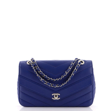 Chanel Data Center Envelope Flap Bag Chevron Caviar Large