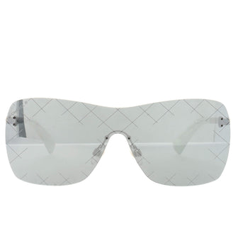 Chanel Runway Shield Sunglasses Acetate and Metal
