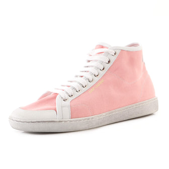 Saint Laurent Women's SL 39 Mid-Top Sneakers Canvas