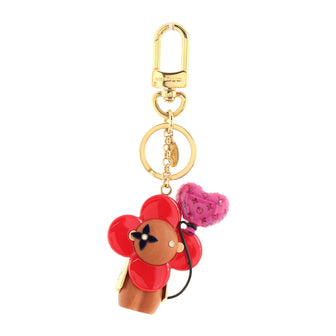 Louis Vuitton Vivienne Valentine Balloon Bag Charm and Key Holder Metal and Resin with Wood