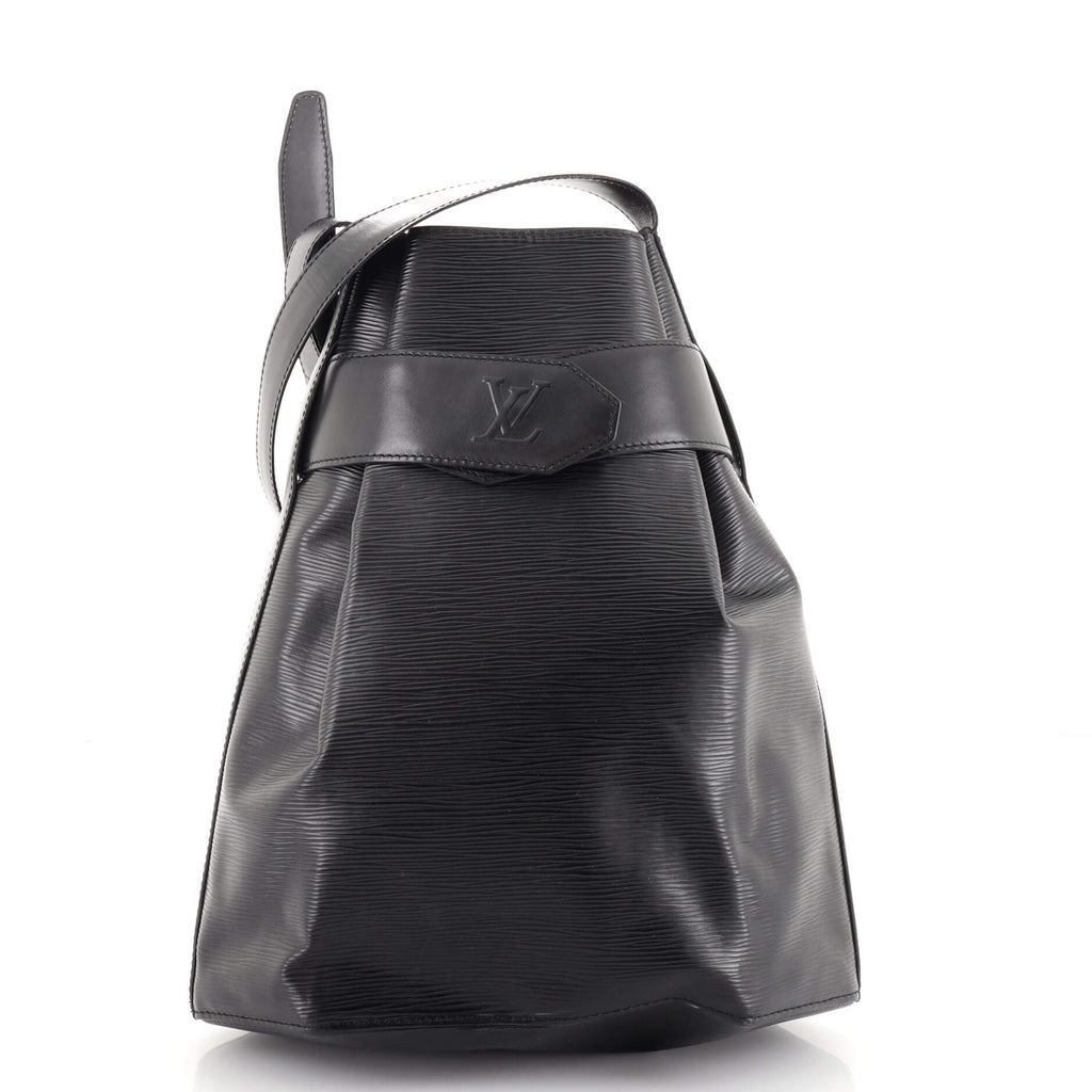 Louis Vuitton Louis Vuitton Sac D'epaule PM Black Epi Leather