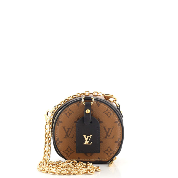 Louis Vuitton Reverse Monogram Boite Chapeau Necklace Leather ref.689211 -  Joli Closet