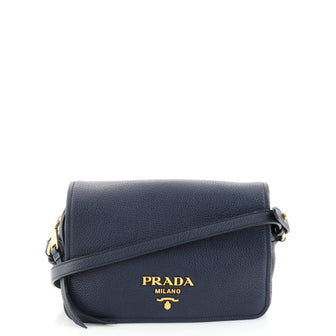 Prada Flap Crossbody Bag Vitello Daino Medium