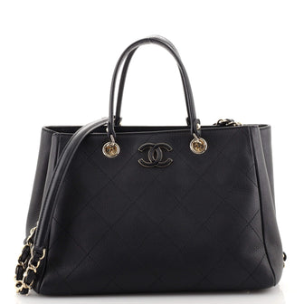 Chanel Neo Soft Shopping Tote Stitched Bullskin Small