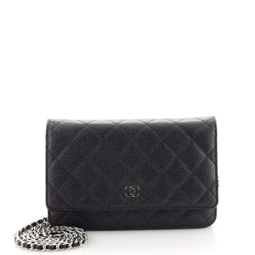 Chanel Wallet on Chain Quilted Caviar
