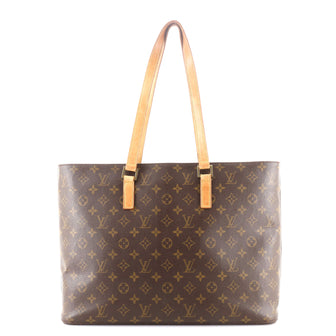 Louis Vuitton Luco Handbag Monogram Canvas