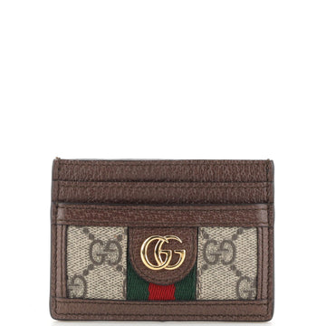 Gucci Ophidia Card Holder GG Coated Canvas