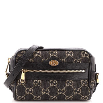 Gucci Ophidia Shoulder Bag GG Denim Mini