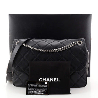Chanel Paris-Edinburgh Coco Sporran Flap Bag Quilted Calfskin Jumbo