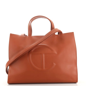 Telfar Shopping Tote Faux Leather Medium