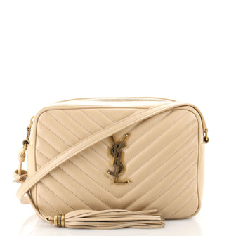 Saint Laurent Lou Camera Bag Matelasse Chevron Leather Small