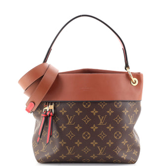 Louis Vuitton Tuileries Besace Bag Monogram Canvas with Leather