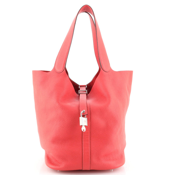 Hermes Clemence Picotin TGM Shoulder Bag (SHF-21597) – LuxeDH