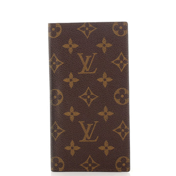 Louis Vuitton Checkbook Cover Monogram Canvas