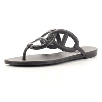 Hermes Women's Egerie Sandals Rubber