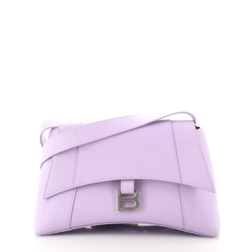 Balenciaga Hourglass Sling Shoulder Bag Leather Small