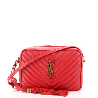 Saint Laurent Lou Camera Bag Matelasse Chevron Leather Small