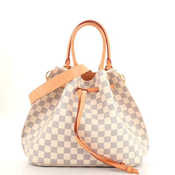 Louis Vuitton Girolata Shoulder Bag in Damier Azur Canvas | Mint Condition