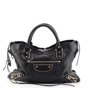 Balenciaga City Classic Metallic Edge Bag Leather Medium