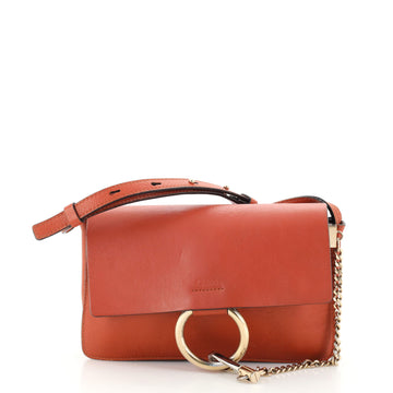 Chloe Faye Shoulder Bag Leather Small