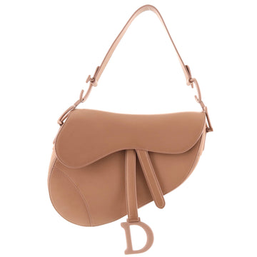 Christian Dior Ultra Matte Saddle Handbag Leather Medium