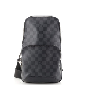 Louis Vuitton Avenue Sling Bag Damier Graphite Black 1893121