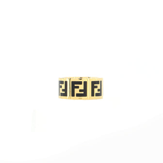 Fendi FF Ring Metal with Enamel
