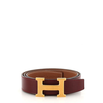 Hermes Constance Reversible Belt Leather Medium