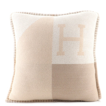 Hermes H Drapeau pillow Cashmere