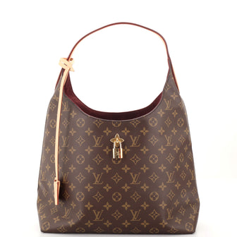 Louis Vuitton Flower Hobo Monogram Canvas