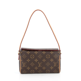 Louis Vuitton Recital Handbag Monogram Canvas 