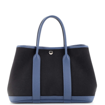Hermes Garden Party Tote Toile and Leather 30