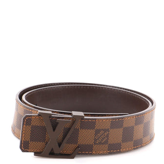 Louis Vuitton LV Initiales Belt Damier Wide