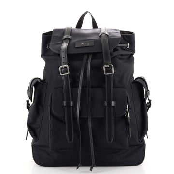 Jimmy Choo Filmore backpack Canvas with Leather Large
