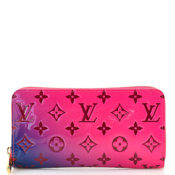 Louis Vuitton Zippy Wallet Ombre Monogram Vernis