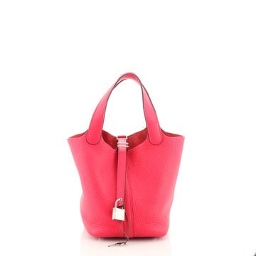 Hermes Picotin Lock Bag Clemence PM