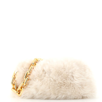 Bottega Veneta The Chain Pouch Shearling