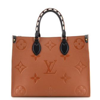 Louis Vuitton OnTheGo Tote Wild at Heart Monogram Empreinte Giant MM