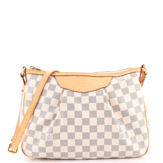 Louis Vuitton Siracusa Handbag Damier PM