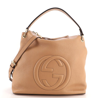 Gucci Soho Convertible Hobo Leather Large