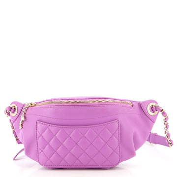 Chanel Bi Classic Waist Bag Quilted Lambskin