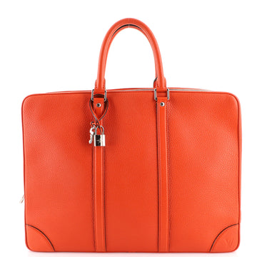 Louis Vuitton Porte-Documents Voyage Briefcase Taurillon Leather