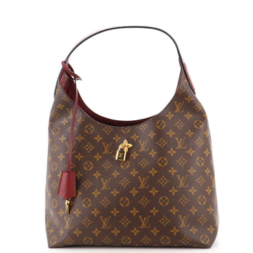 Louis Vuitton Flower Hobo Monogram Canvas