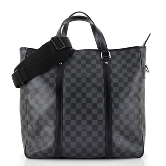 Louis Vuitton Tadao Handbag Damier Graphite MM