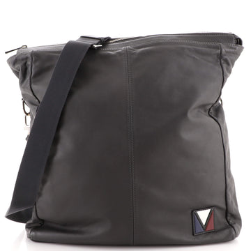 Louis Vuitton V Line Move Messenger Bag Leather Large