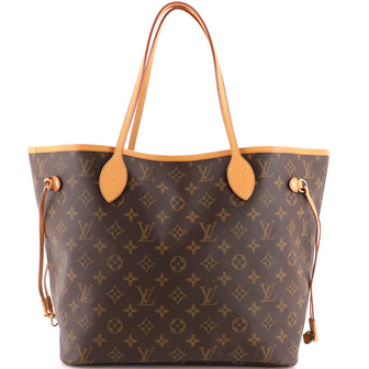 Louis Vuitton Neverfull Tote Monogram Canvas MM