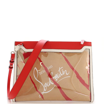 Christian Louboutin Skypouch Crossbody PVC and Leather